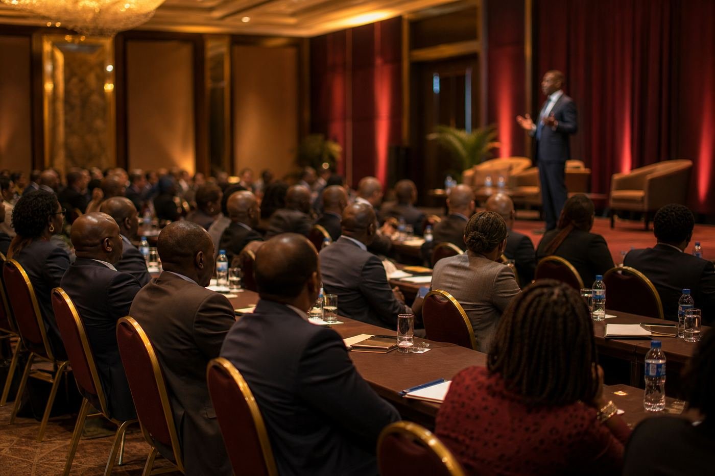 Corporate conference at a luxury venue